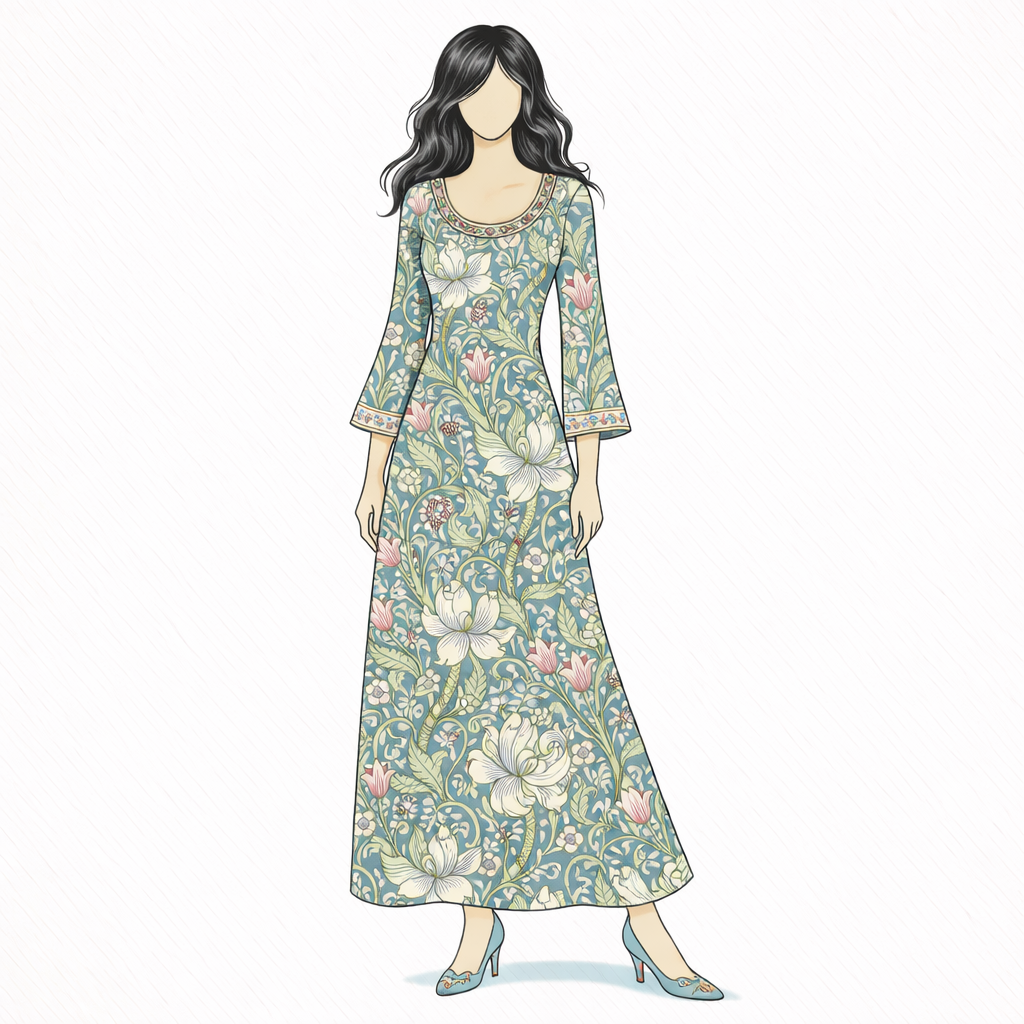 William Morris Golden Lilly