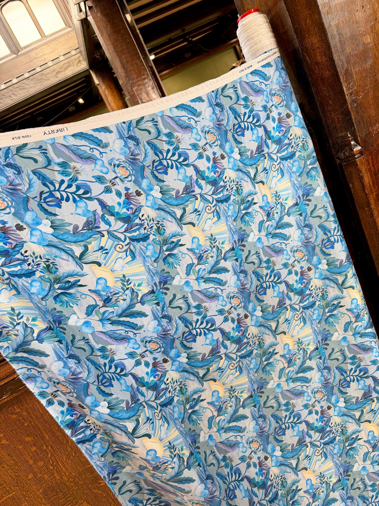 Liberty Una Landscape (100% Silk)