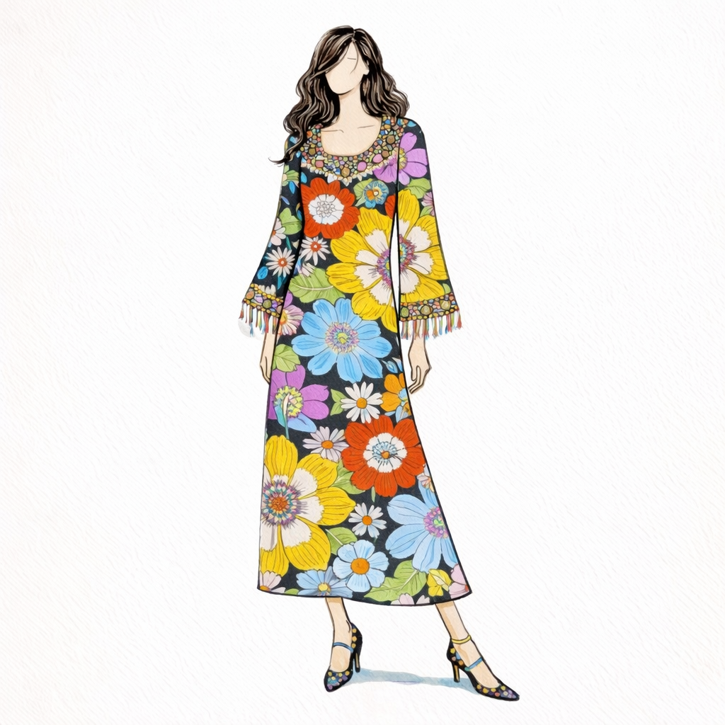 Liberty Summer in the sun (100% Silk)