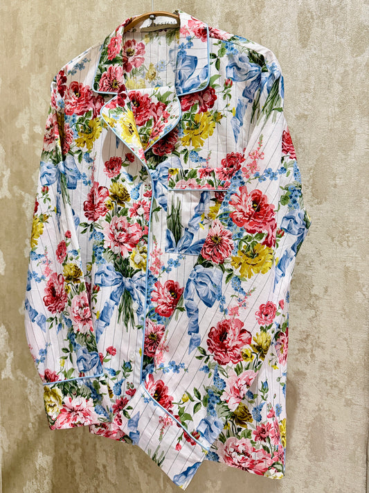 Liberty bow bouquet pajama (Pre-order)