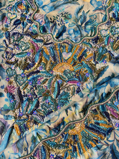 Liberty Una landscape (100% Silk)