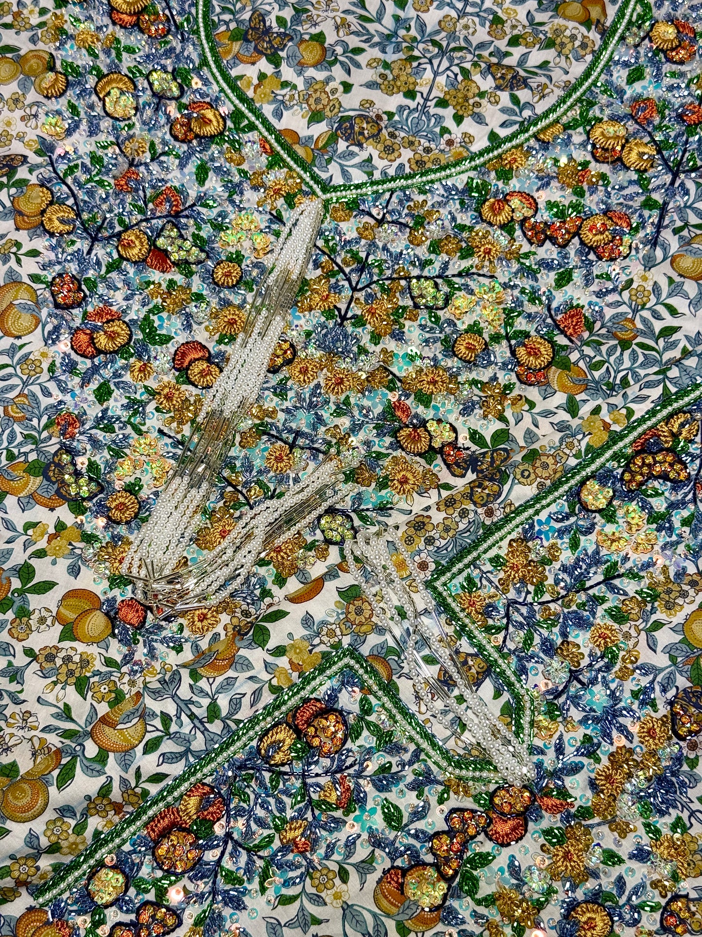 Liberty Orchard with Tassel Details