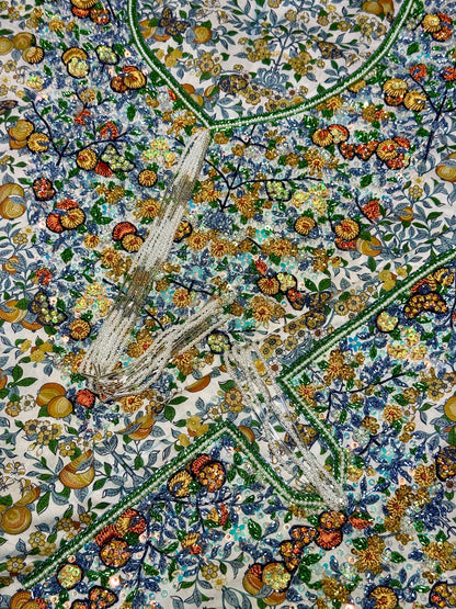 Liberty Orchard with Tassel Details