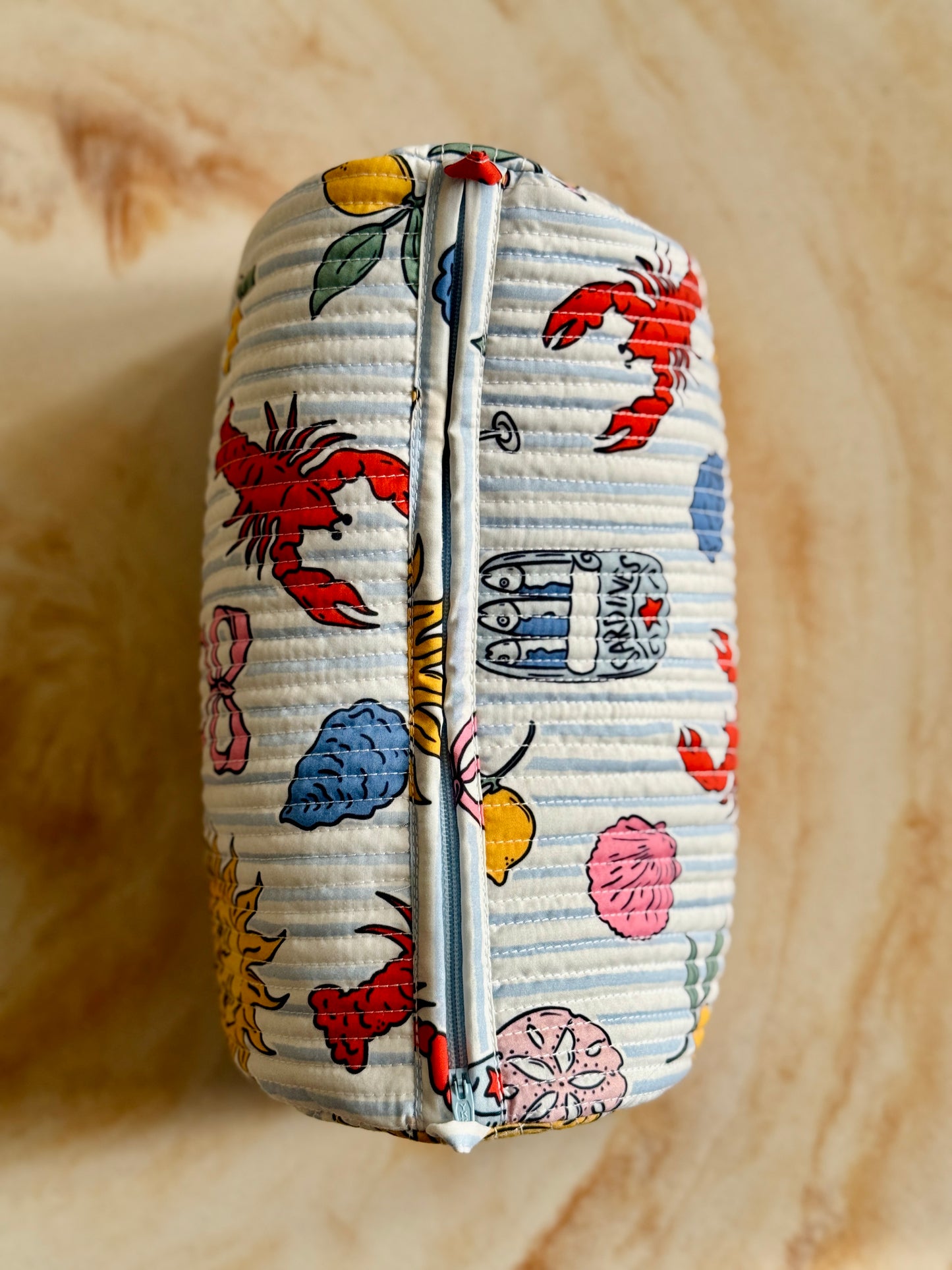 Italian Summer print beauty pouch