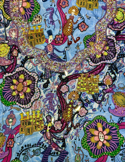 Liberty 150th anniversary  with Tassel Details on the sleeves