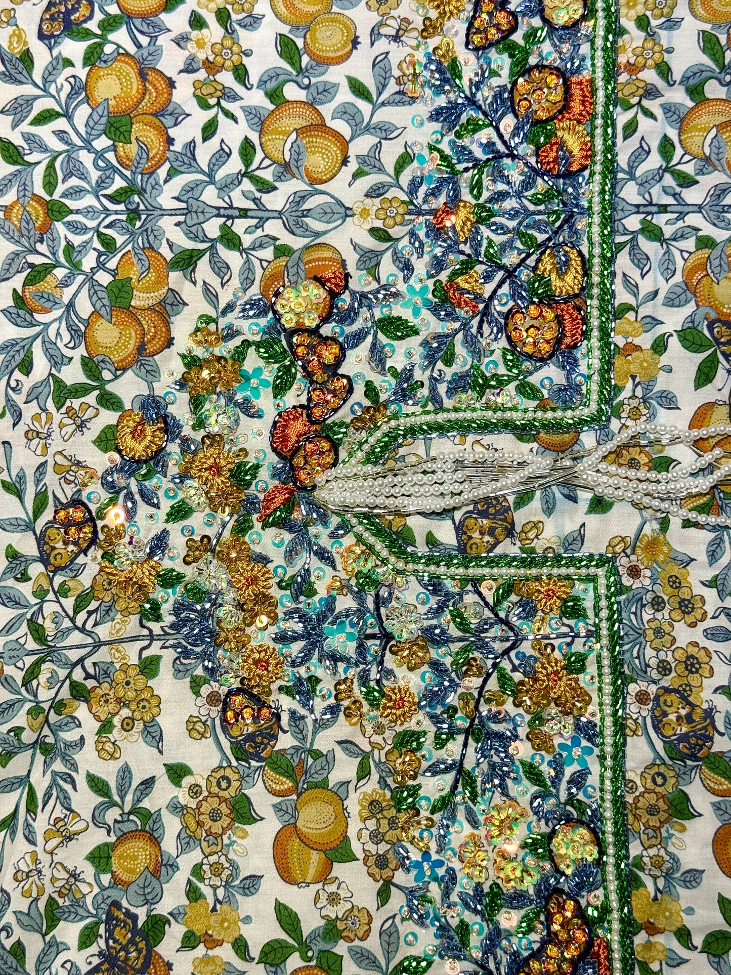 Liberty Orchard with Tassel Details