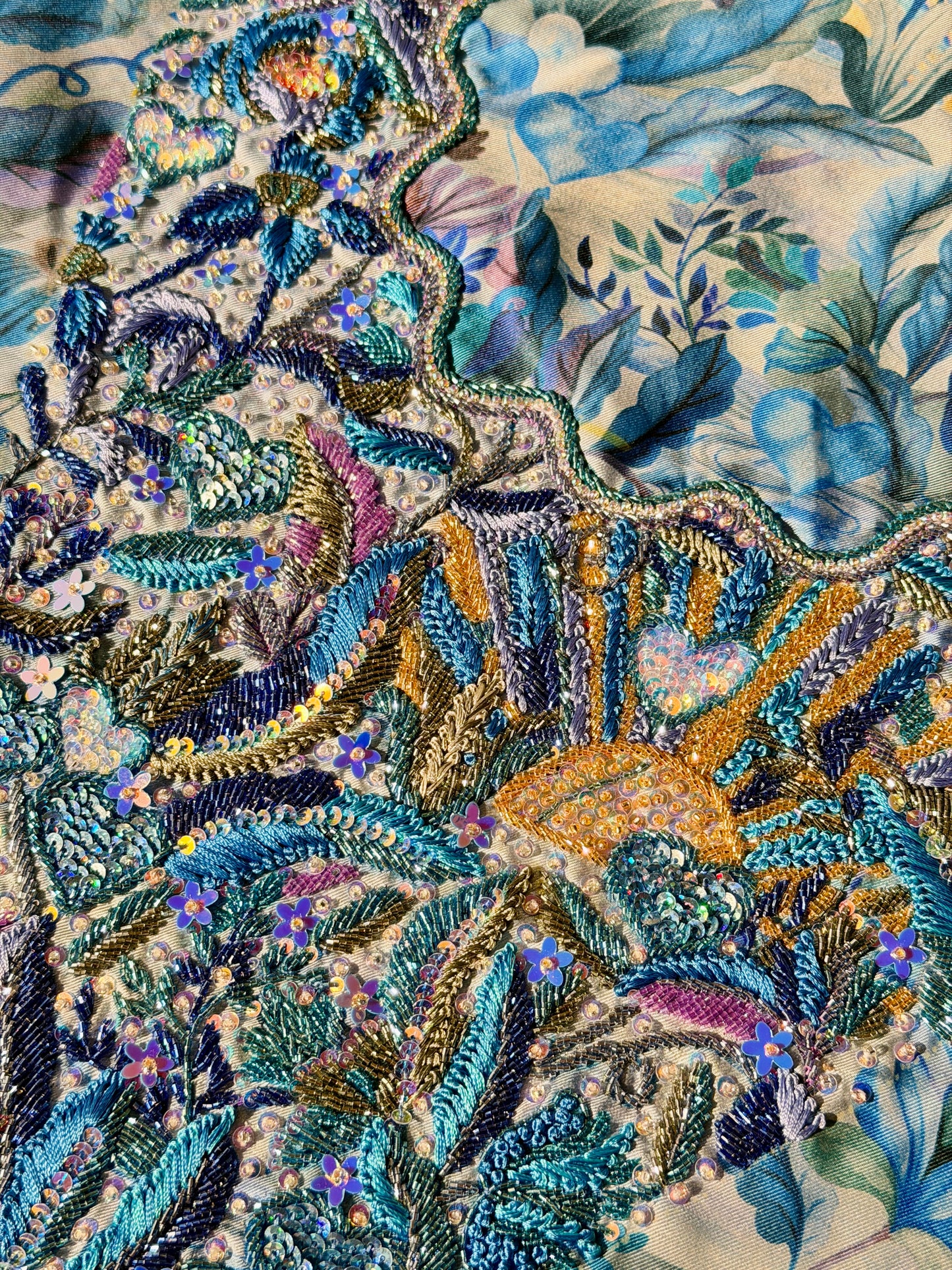 Liberty Una landscape (100% Silk)