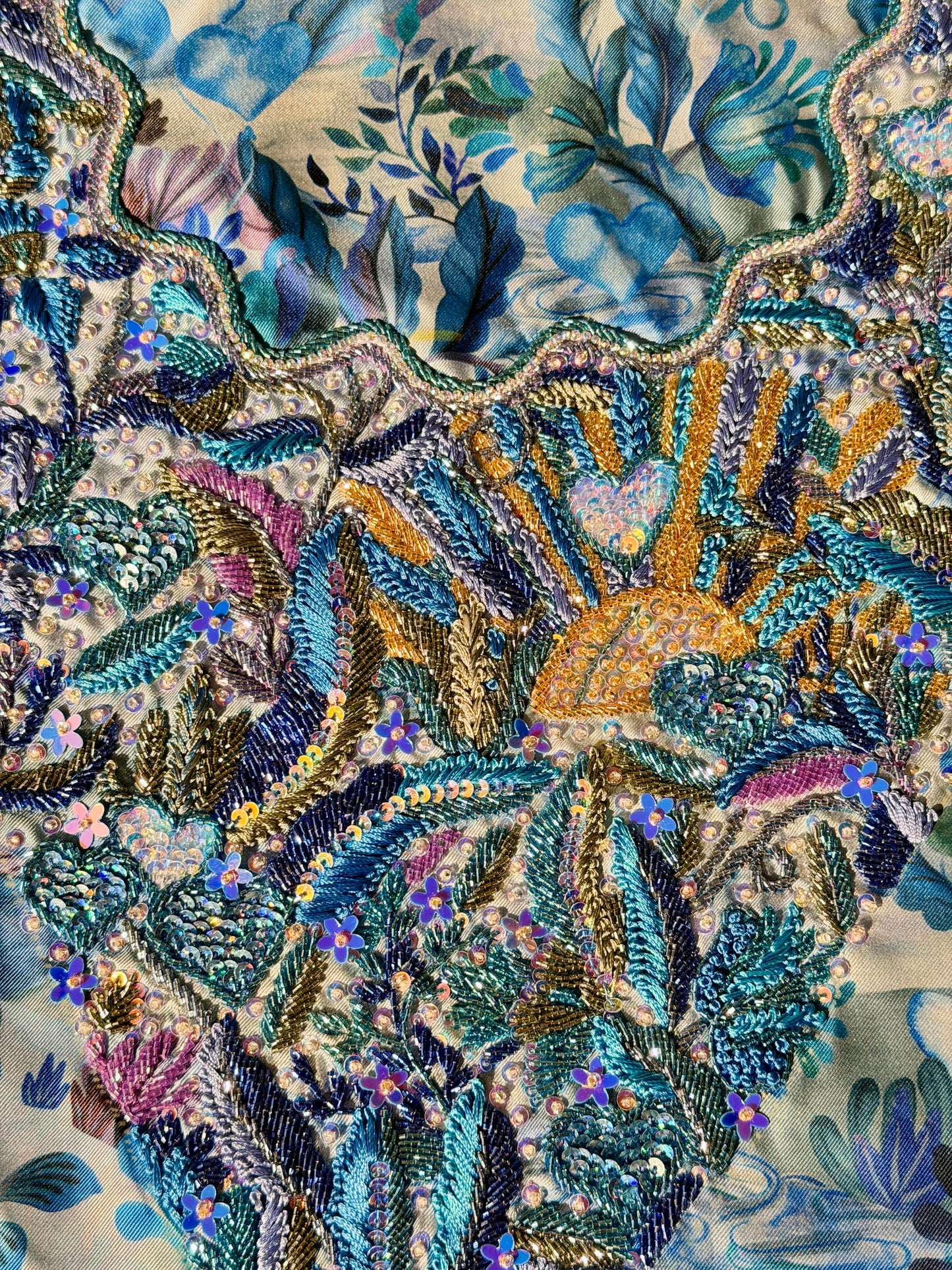 Liberty Una landscape (100% Silk)