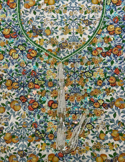 Liberty Orchard with Tassel Details