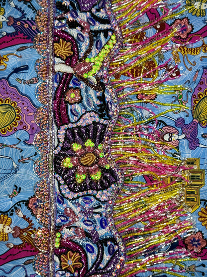 Liberty 150th anniversary  with Tassel Details on the sleeves