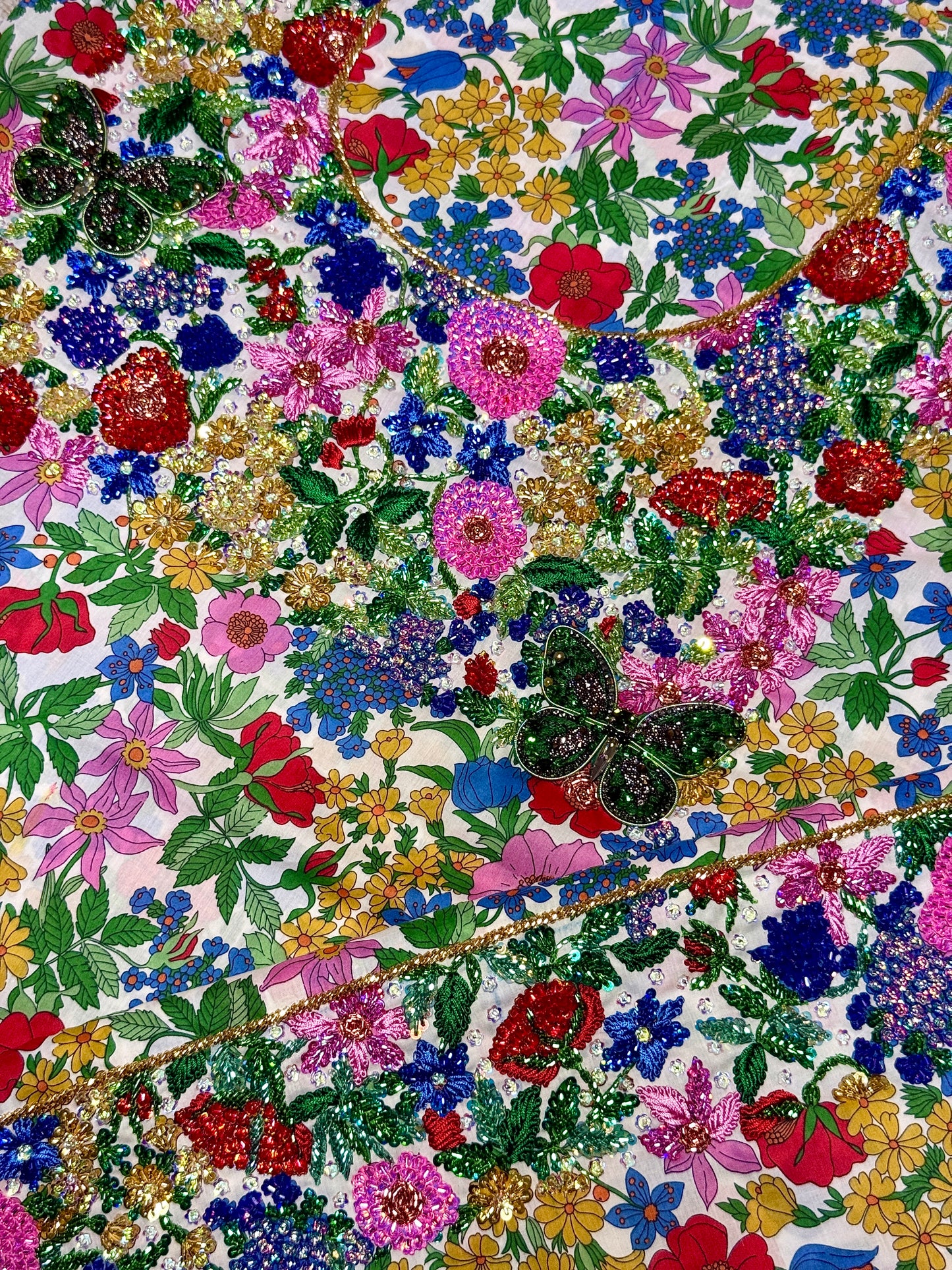 Liberty Clarabell with 3D Butterflies