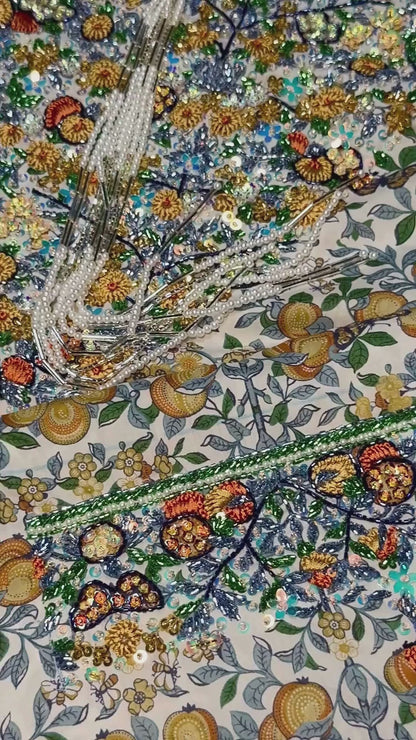 Liberty Orchard with Tassel Details