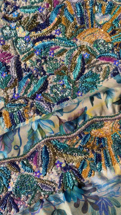 Liberty Una landscape (100% Silk)