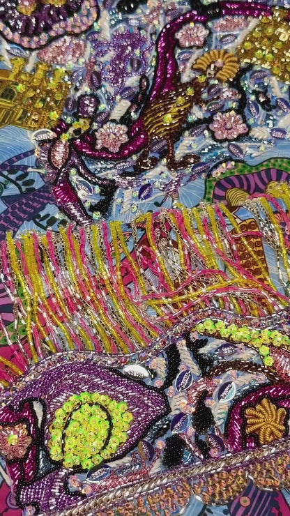 Liberty 150th anniversary  with Tassel Details on the sleeves